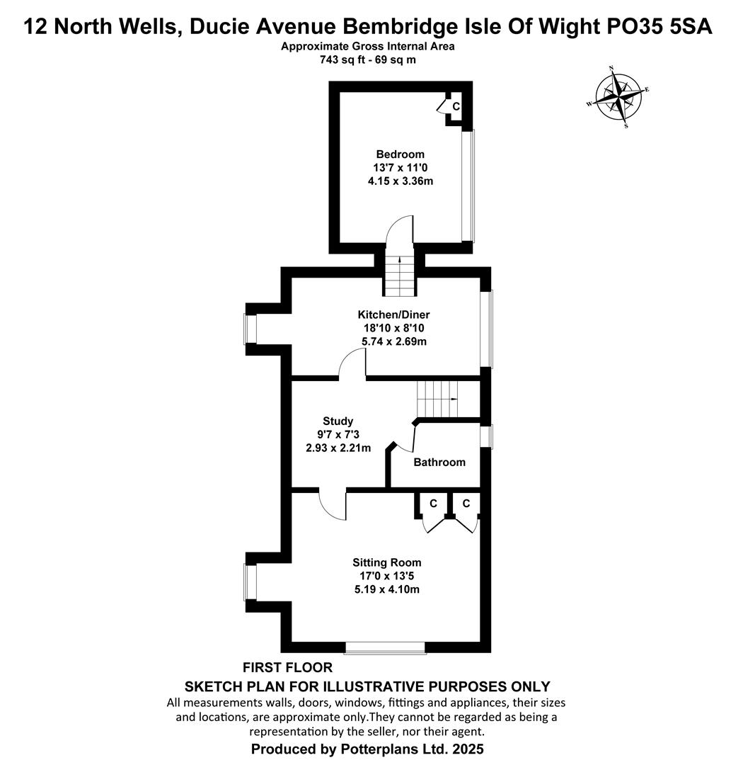 Bembridge,  Isle of Wight Floorplan